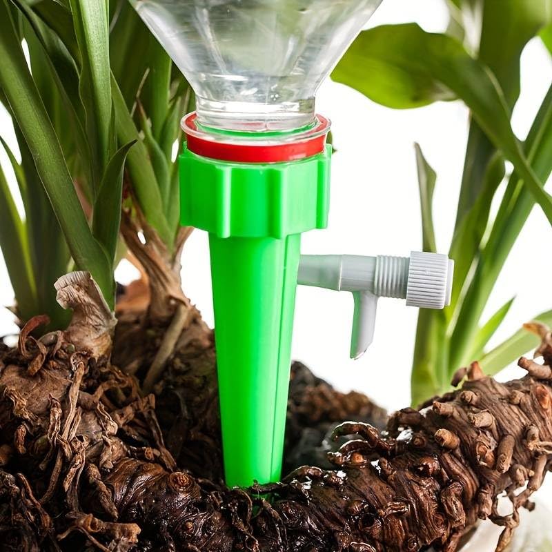 Drip Irrigation Kit for Home Garden, 10-Piece, Self-Watering Spikes, Slow Release Control Tap (B0D22GW3TK) Amazon Price History, Amazon Price Tracker