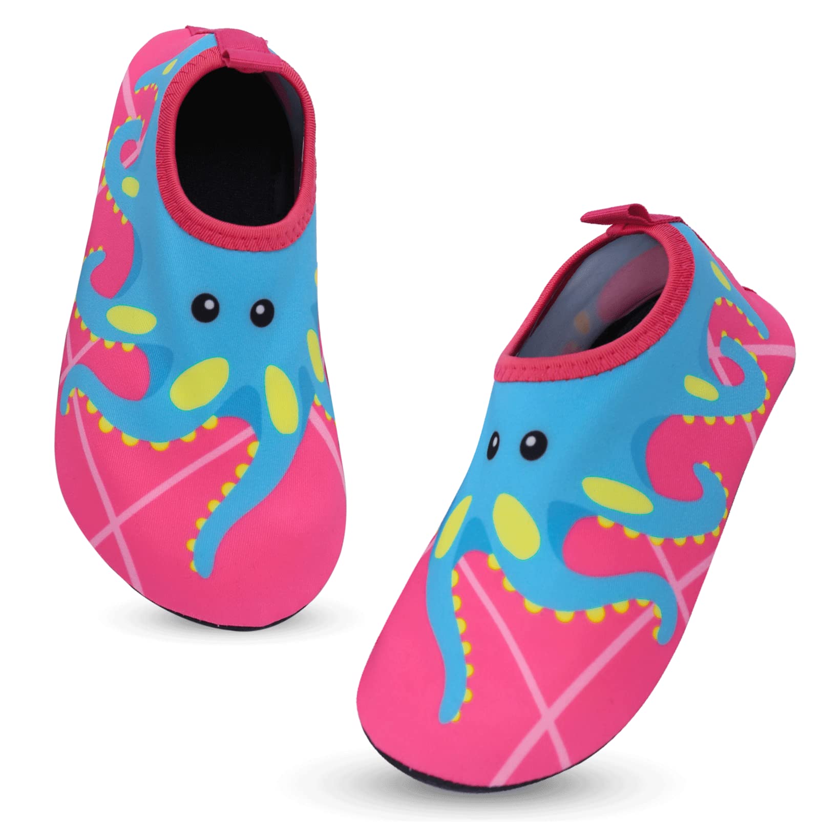 outfit springKids Water Shoes Boys Girls Barefoot Soft Skin Quick Dry Non-Slip Swim Beach Shoes Toddler Lightweight Aqua Socks Pool Seaside Surf Garden Outdoor Sports