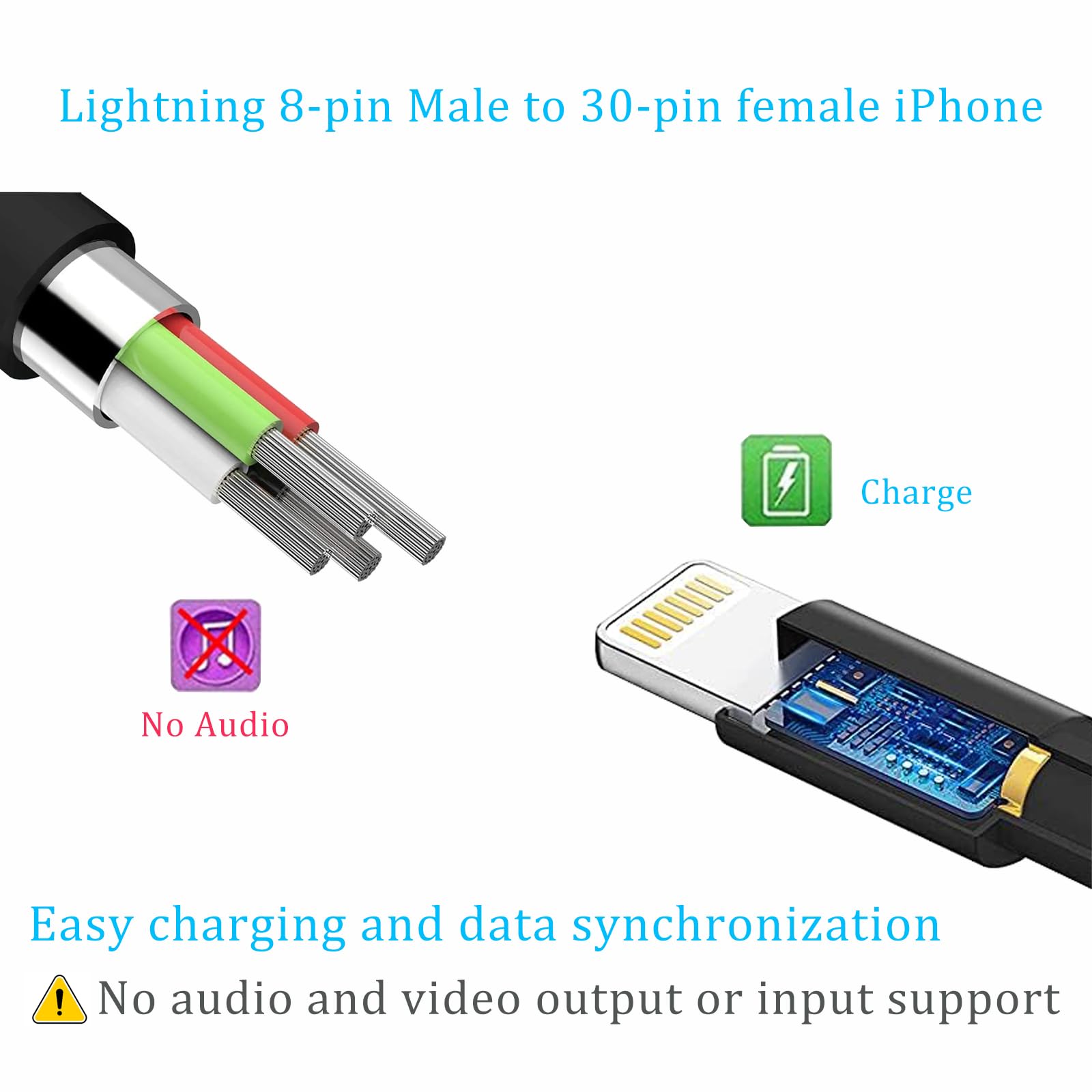 30 Pin To Lightning Adapter Pin Male To 30 Desertcart INDIA