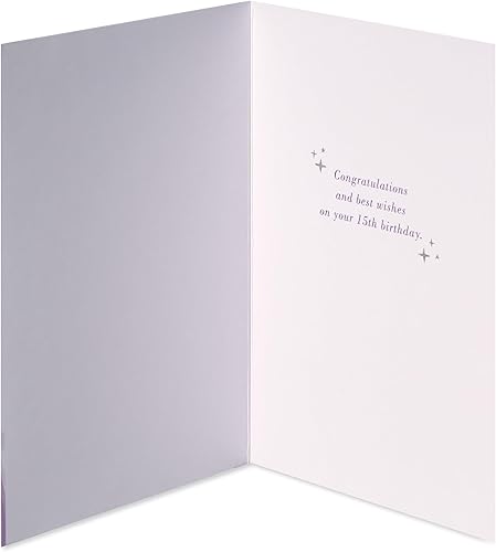 Miniatura 9 de American Greetings Tarjeta de Quinceañera (Un Año Maravilloso)