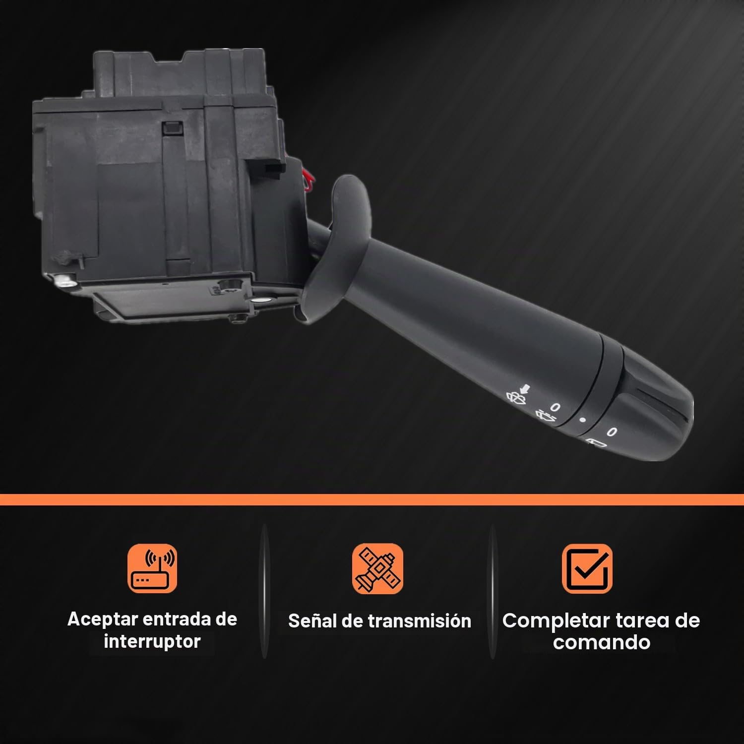 Interruptor Mando Limpiaparabrisas Compatible con Dacia Logan MCV 2 Sandero 2 Lodgy für Renault Cilo 4 Twingo 3 Trafic 3 8201168008 255679326R 251696