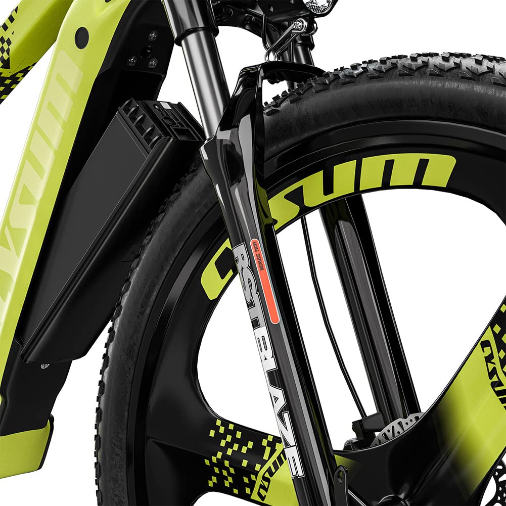 cysum Speedy Vélo électrique Adulte, 29'' VTT électrique Homme Femme, Batterie Lithium 48v 15Ah, Moteur 250W 25km/h, autonomie 100-120km, Frein à Disque hydraulique,E-Mountainbike