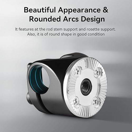 Miniatura 4 de SmallRig Abrazadera de varilla de 0.591 in a montaje de roseta para sistema de soporte de varilla estándar ARRI - 1686B