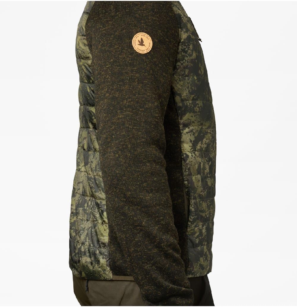 Seeland Theo Hybrid Jacket Camo Pine Green/InVis Green X-Large Camo