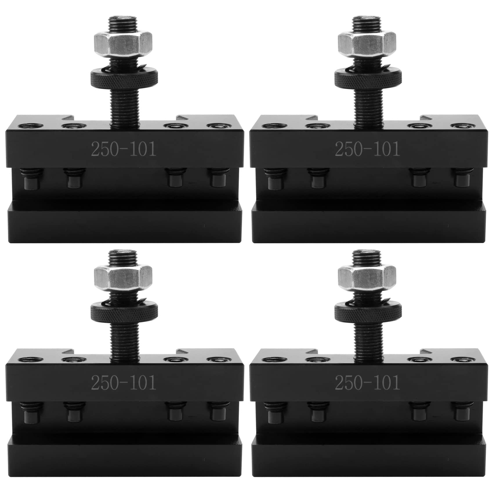 Littimoon 4PCS Lathe Facing Holder for Quick Change CNC Turning Tool 250-101