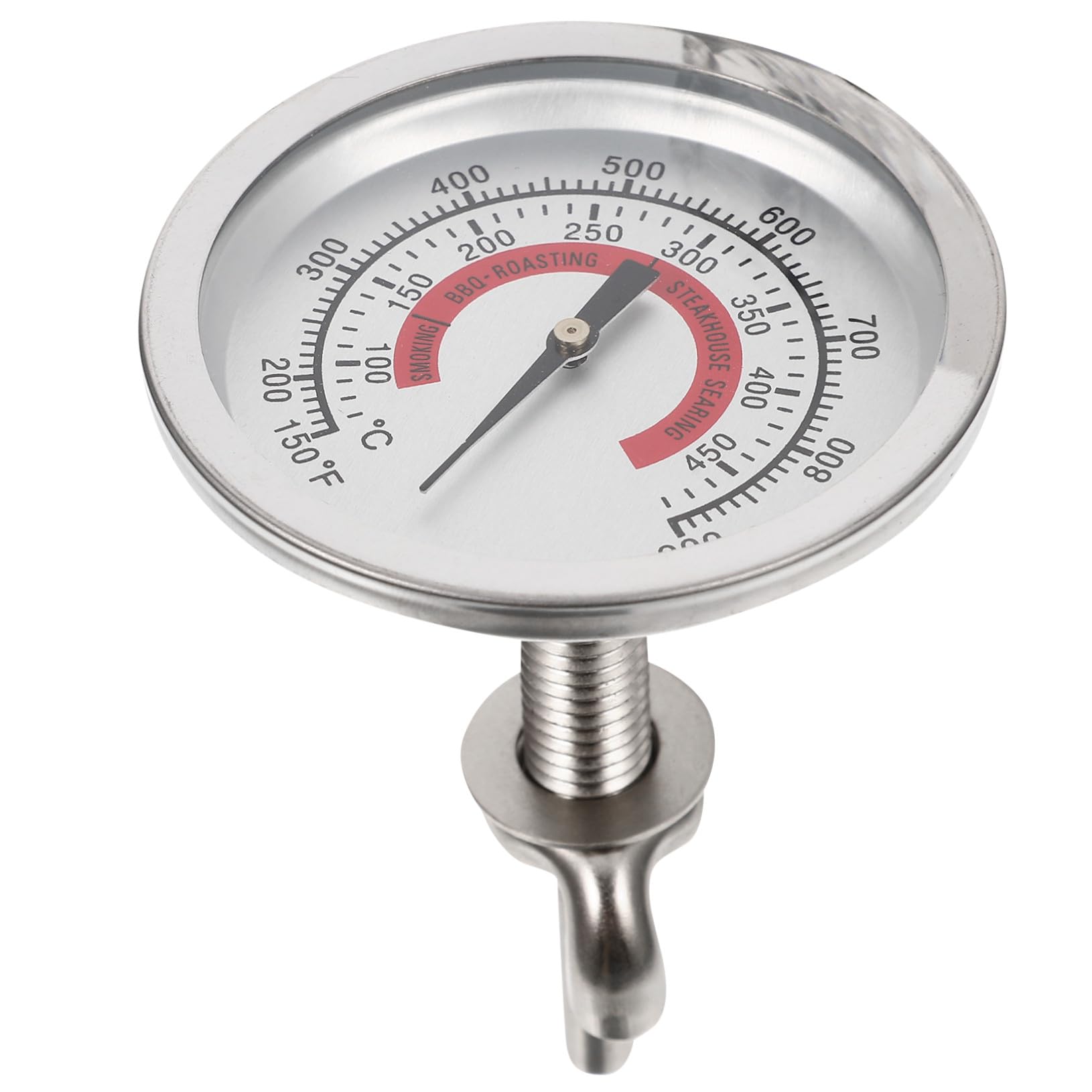 ifundom 4 Pezzi Termometro da Bimetallico per Misurazione Della Temperatura Bbq Strumento Controllo per e Grigliate Facile da Leggere e Pratico per