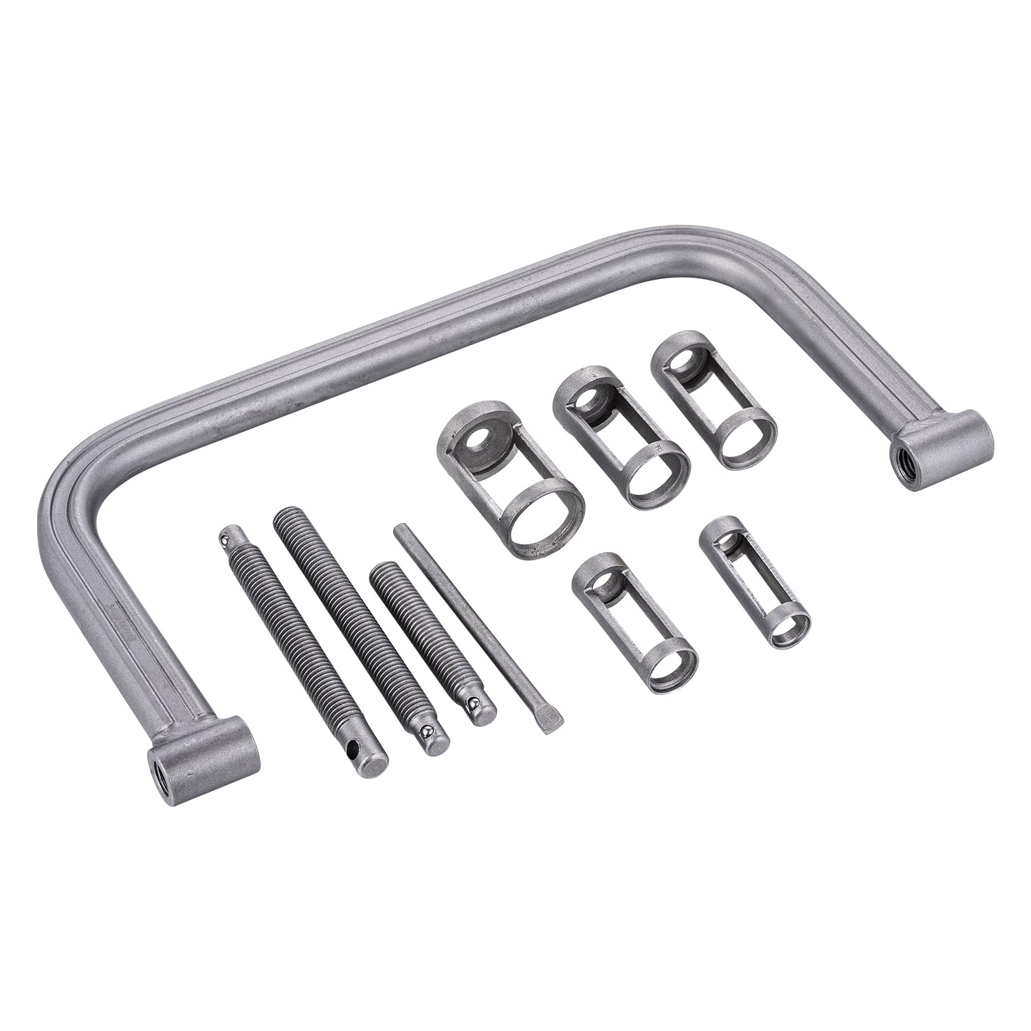 KATSU Tools Kit di Strumenti per compressore per Molle valvole Portatile da 10 Pezzi 5 in 1 per Auto, furgoni, motociclette, Automotive, Modello 450341