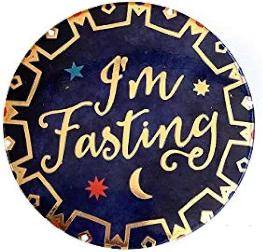 Talking TablesParty Camel "Im Fasting" Badge