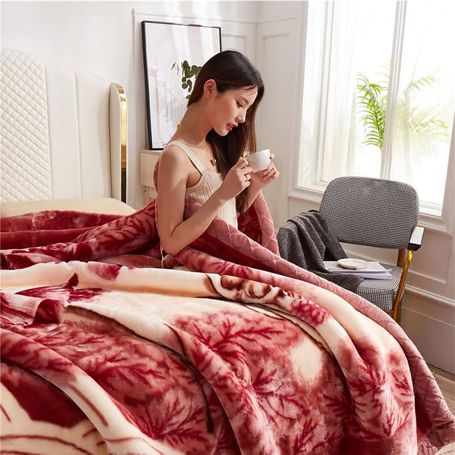 Amazon.com: 10Lb/9Lb/8Lb/7Lb/6Lb Heavy Korean Mink Blanket - Silky