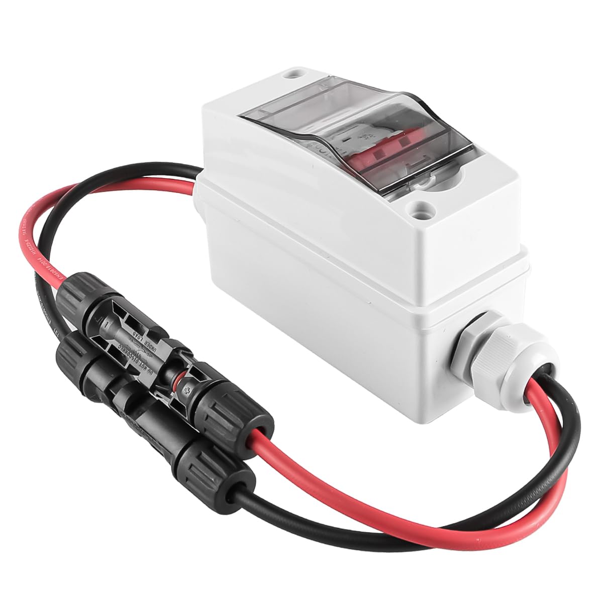 Sarini Scatola combinatrice fotovoltaica Isolatore CC Interruttore automatico 500 V 32 A - Scatola di giunzione per sistema di pannelli solari impermeabili per esterni