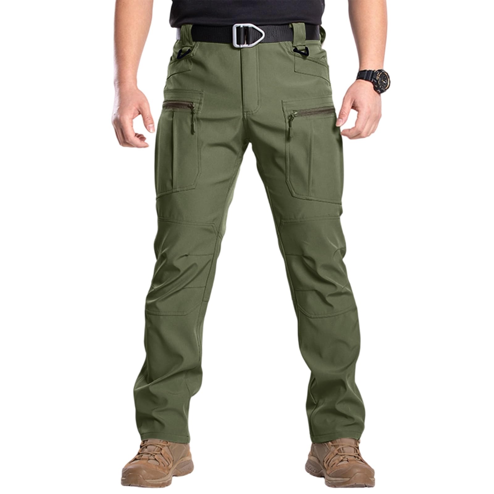 Tactical Cargo Pants for Men Ripstop Waterproof Hiking Pants Stretch Work Cargo Trousers Pant Quick Dry Outdoor Jeans