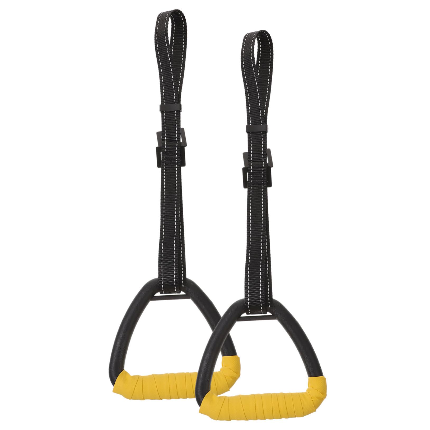 GAROZATION Children's Gymnastic Rings Set Exercise Rings for Boys and Girls Strength Training Equipment Portable Home Fitness Exercise Tools