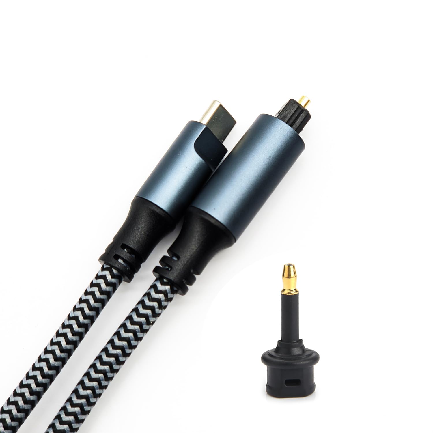 Cable óptico USB C a Toslink CACACOL de 1.5m para conectar smartphone a equipo de sonido 8