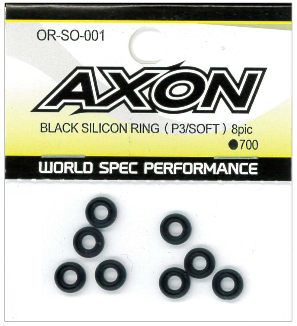 BLACK SILICON RING (P3/SOFT) 8pic OR-SO-001