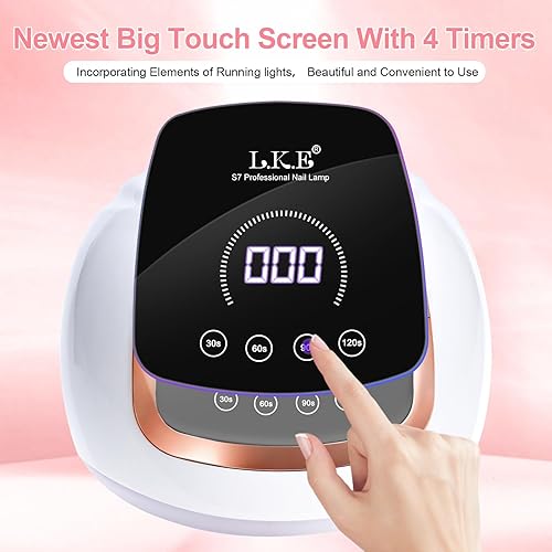 Miniatura 2 de LKE Lámpara de uñas UV Secador de uñas 220W