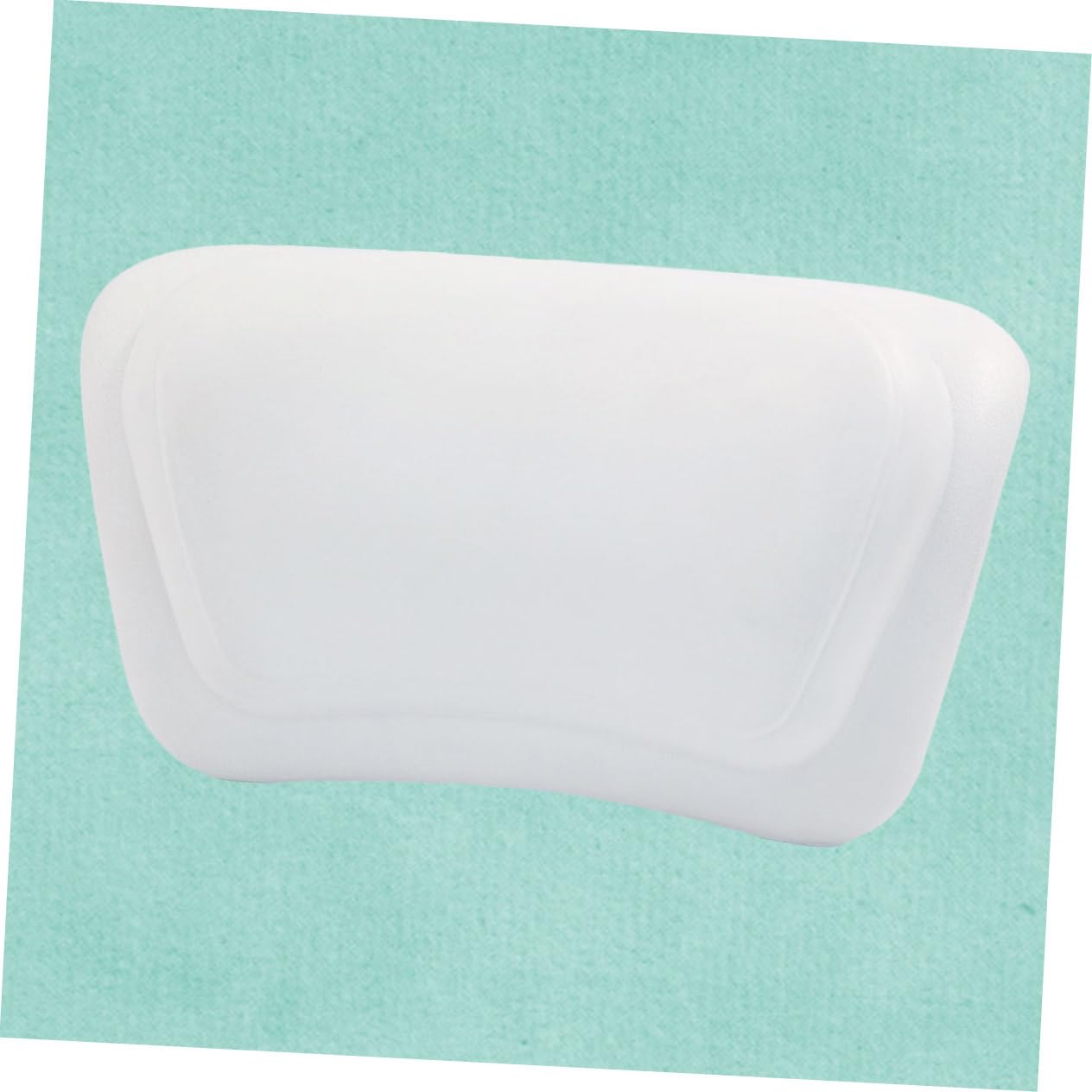 Homoyoyo Cuscino per Vasca da Bagno in PU e Resistente con Ventose Ultra-grandi Morbido e Ergonomico per Adulti e Compatibile con Tutte Vasche da Bagno e Spa