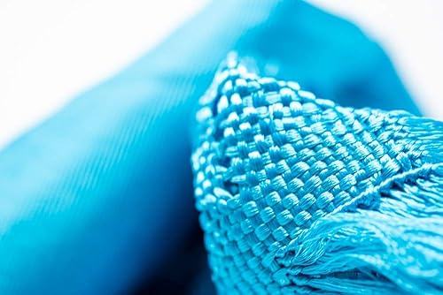 Miniatura 4 de Rebozo mexicano hecho a mano Santa María del Río