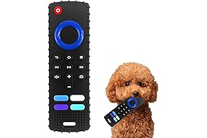 Interactive Boredom Relief Remote Control Teether for Small Pups