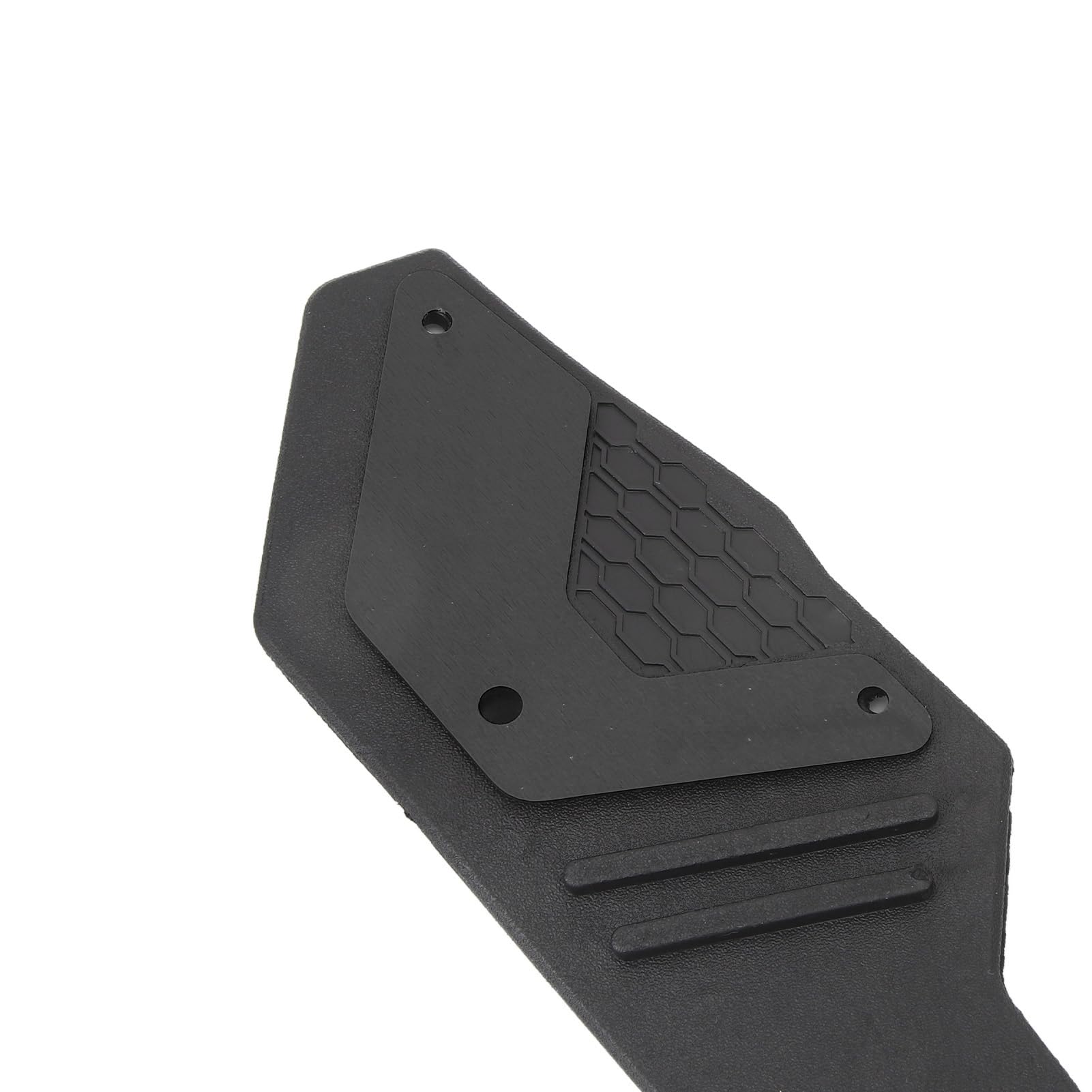 Poggiapiedi per Moto, Pedane in Gomma, Piastra in Metallo, Impugnatura Antiscivolo, Facile Pulizia, Kit da 2 Pezzi per Pendolari e Ciclisti Quotidiani ADV160 2022+ (BLACK)