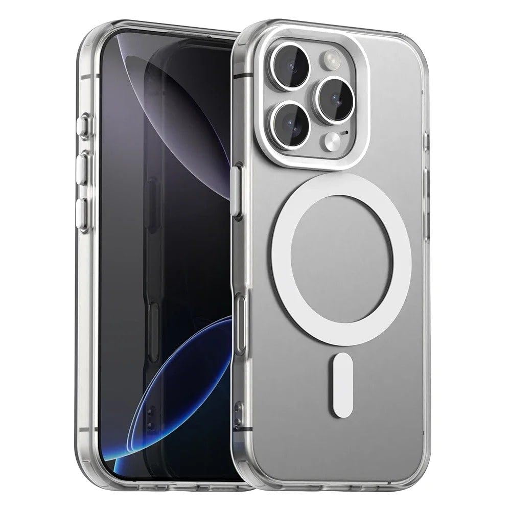 Coque silicone transparente iPhone 16 Pro aimantée et robuste Chicfun