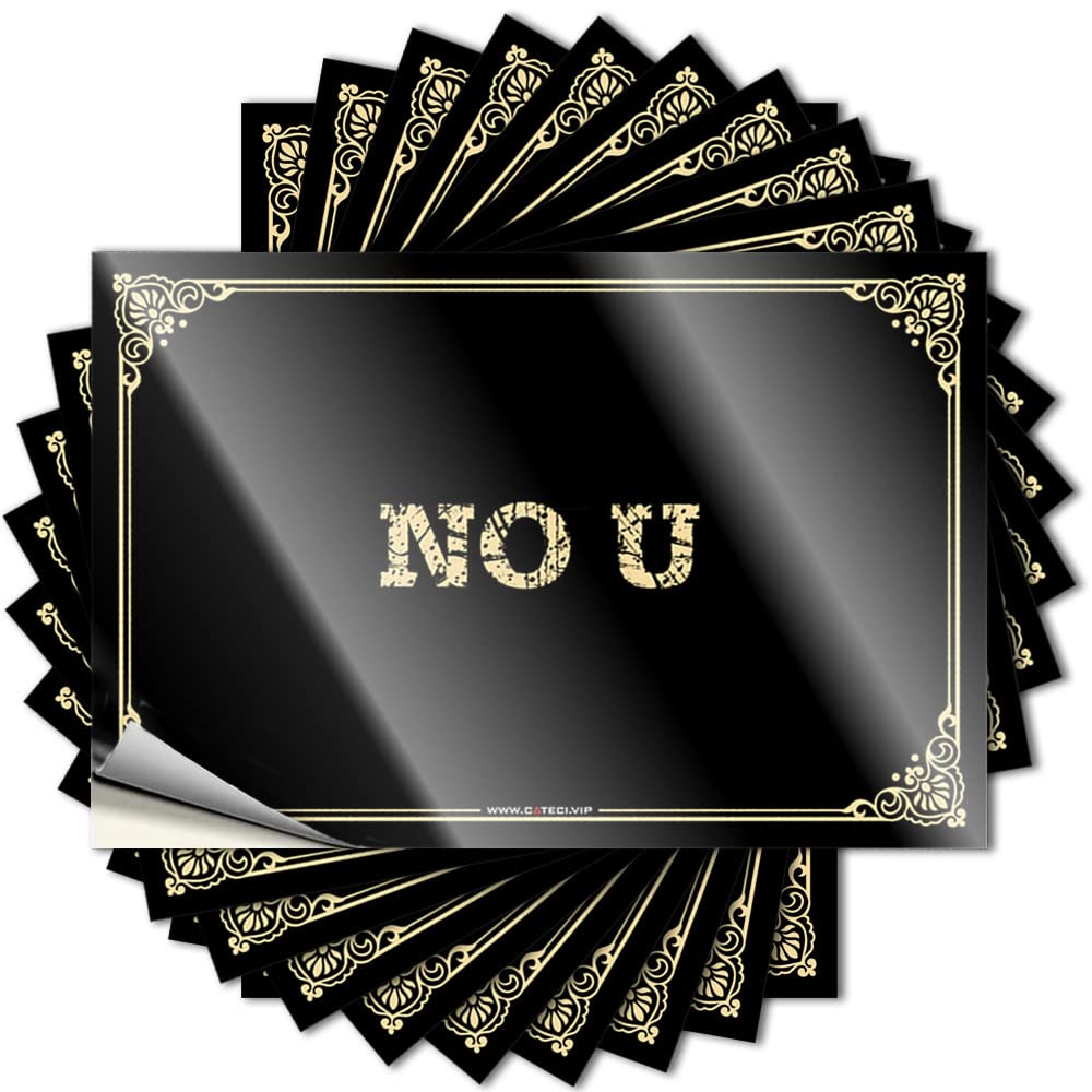 Decals Upgrades | Cats Case No U for Drinking(8X12CM)