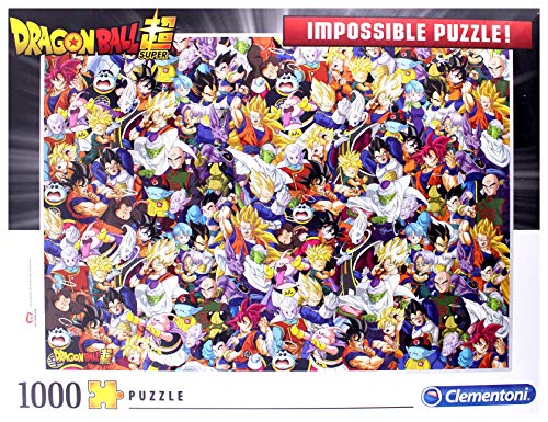 Clementoni Dragon Ball Z Impossible Jigsaw Puzzle, 1000 Piezas, Multicolor, 39489 miniatura 4