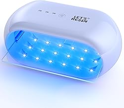 LET'S RESIN Double-sided UV lamp resin, longer time setting (2 m, 3 m, 5 m), large UV lamp for resin, DIY craft decoration