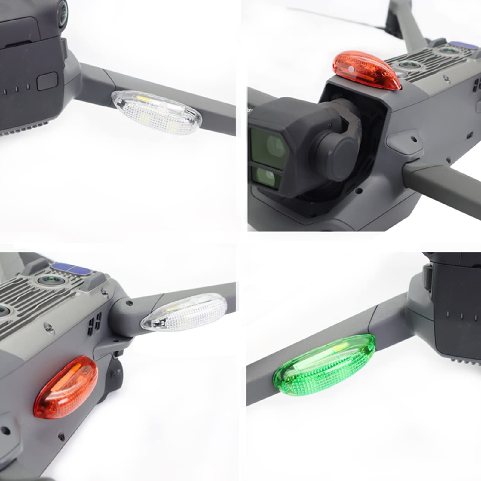 Drone Strobe Light RC Plane LED Lamp Kit Ricaricabile Luci Lampeggianti Super Bright Luce di Navigazione per Mavic 3 Cin