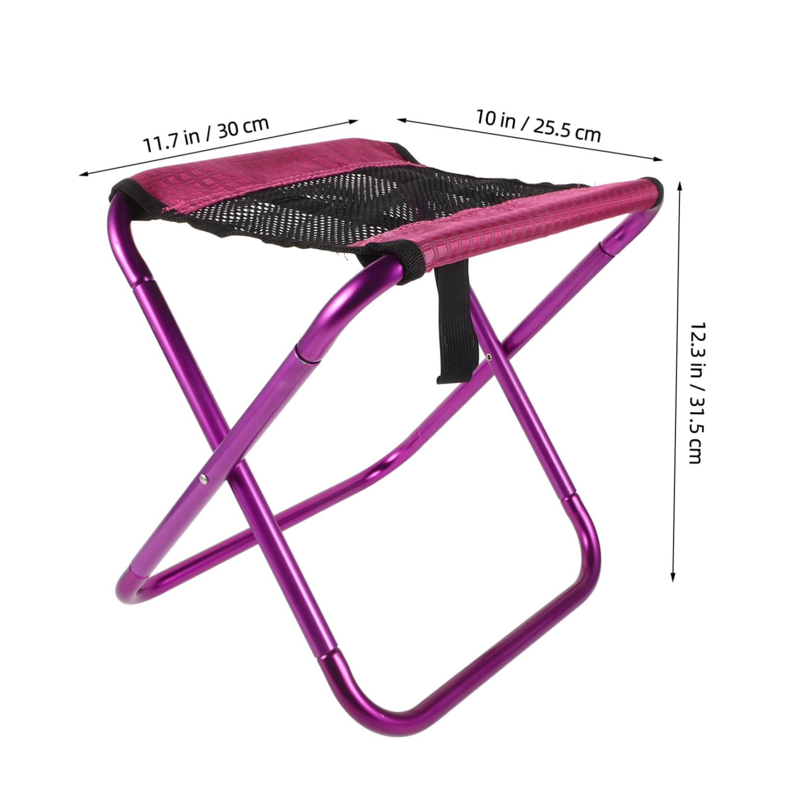 JOINPAYA Portable Folding Stool for Outdoor Activities Compact Lightweight Camping Chair for Fishing Hiking and Sketching Sturdy Design with High Weight Capacity for Travel