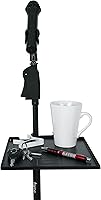 Vista 10 de Gator Frameworks Estante utilitario con abrazadera para soporte de micrófono con capacidad de peso de 10 libras, 9" x 9" (GFW-SHELF0909)