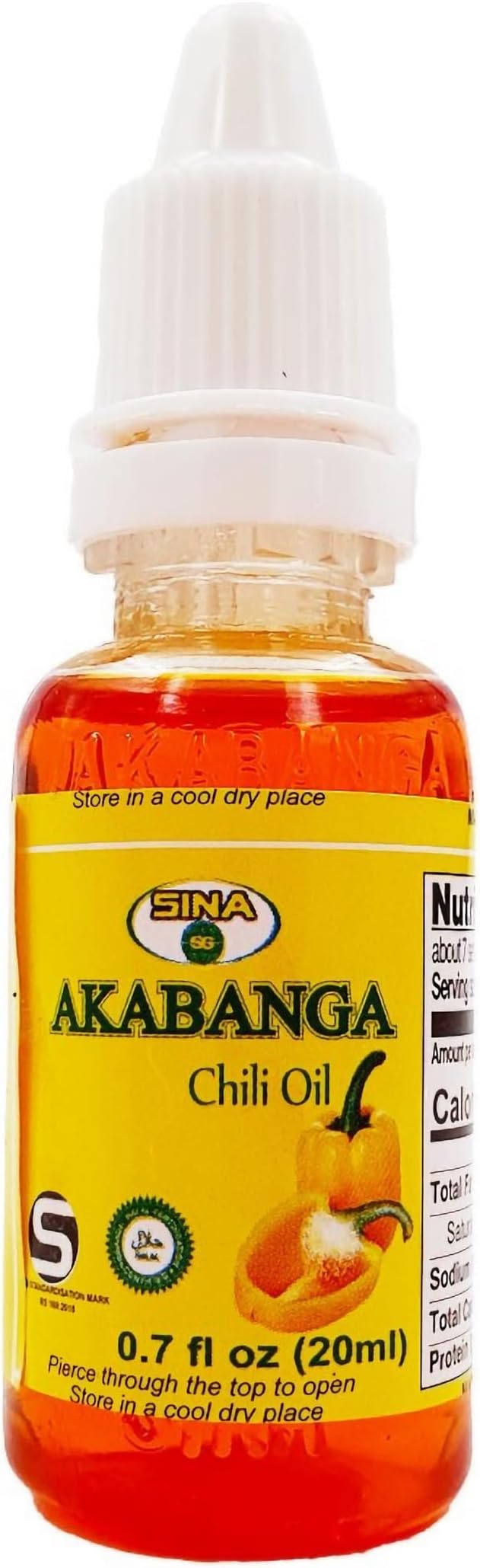 Akabanga Extra Hot Chilli Oil 20ml