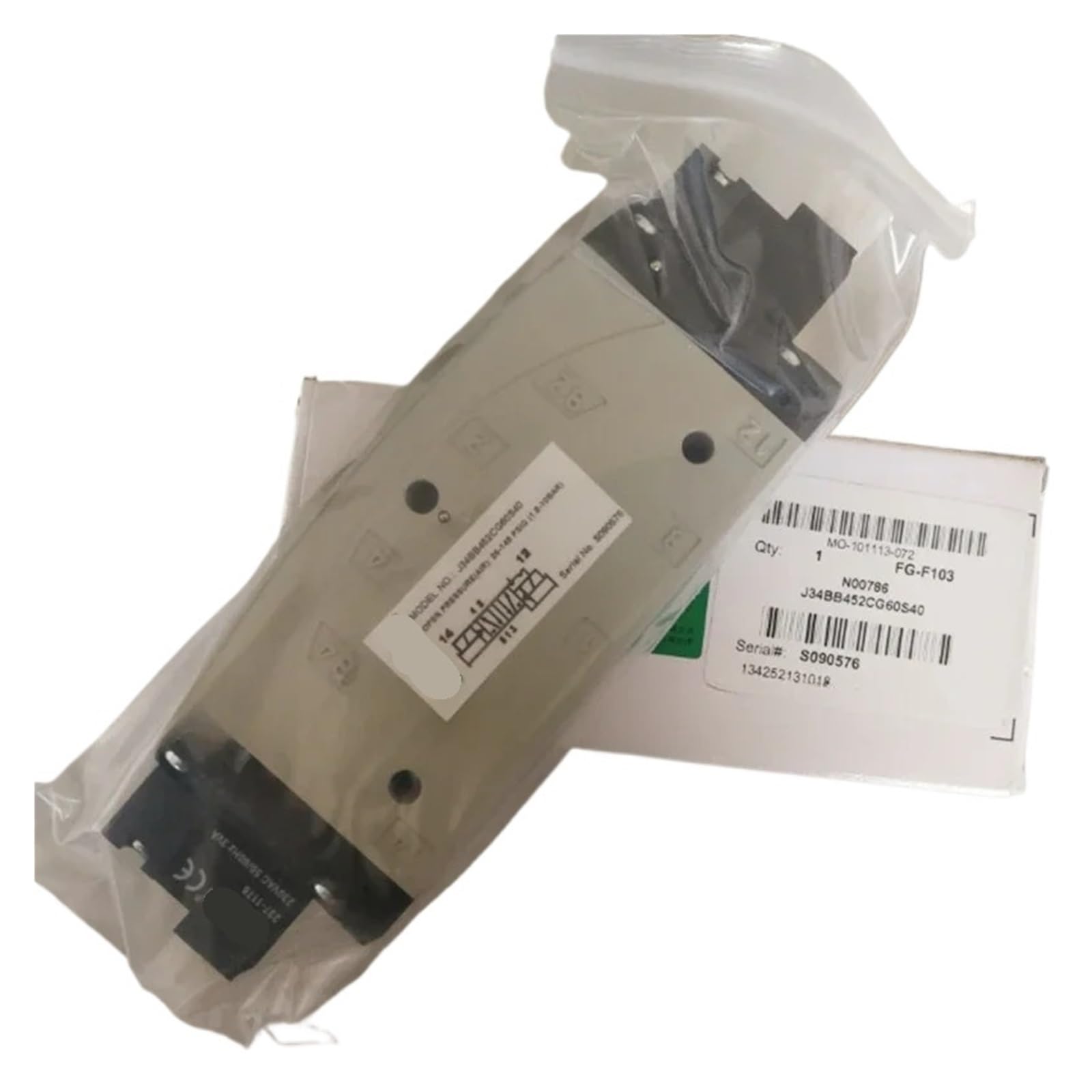 Électrovanne J34BB452CG60S40 évite fuites air circuit 5 voies G1/2