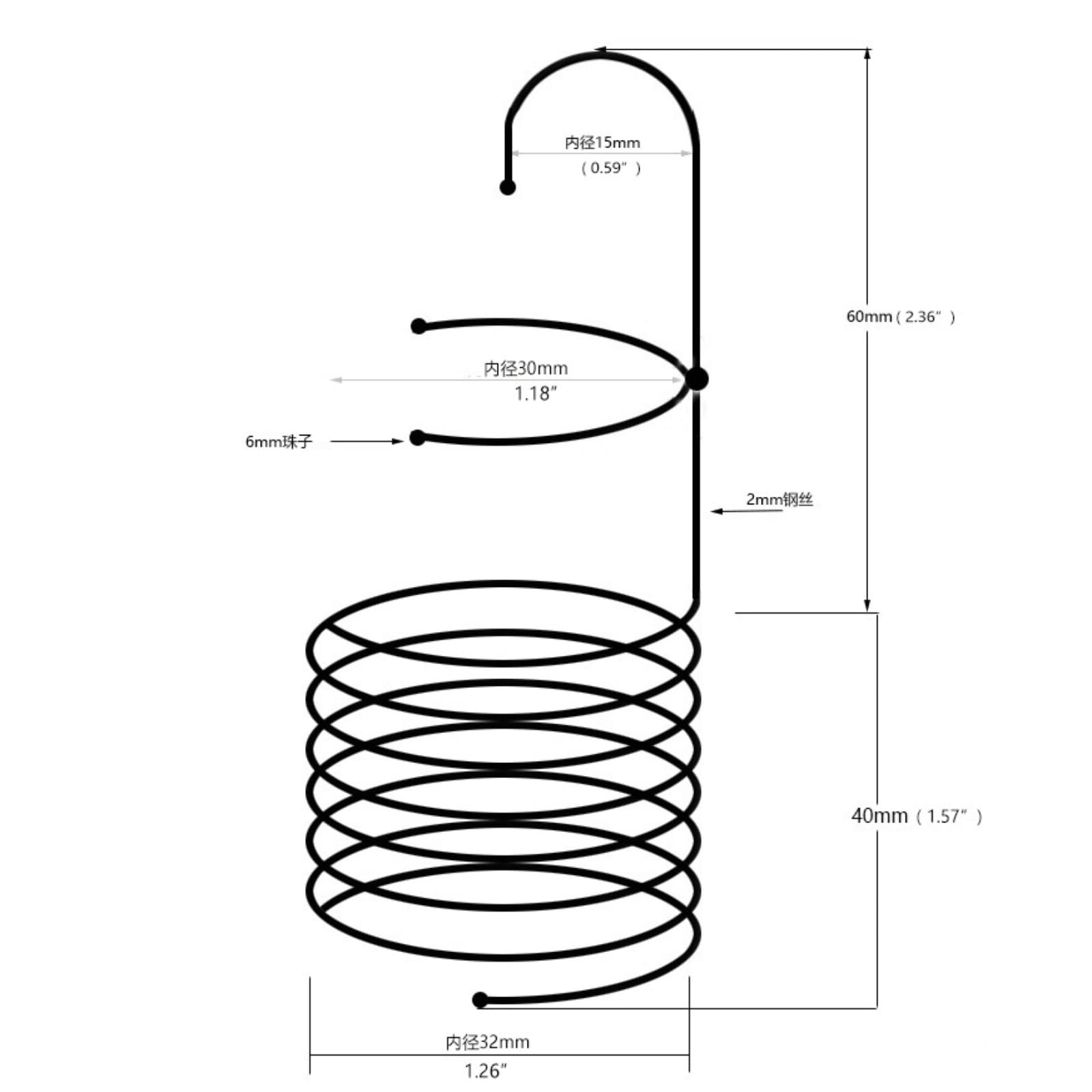 Generico 3 Diverse Dimensioni Uomo in Acciaio Inox Inferiore arto Gabbia di Formazione (S/M/L)-ITRB138