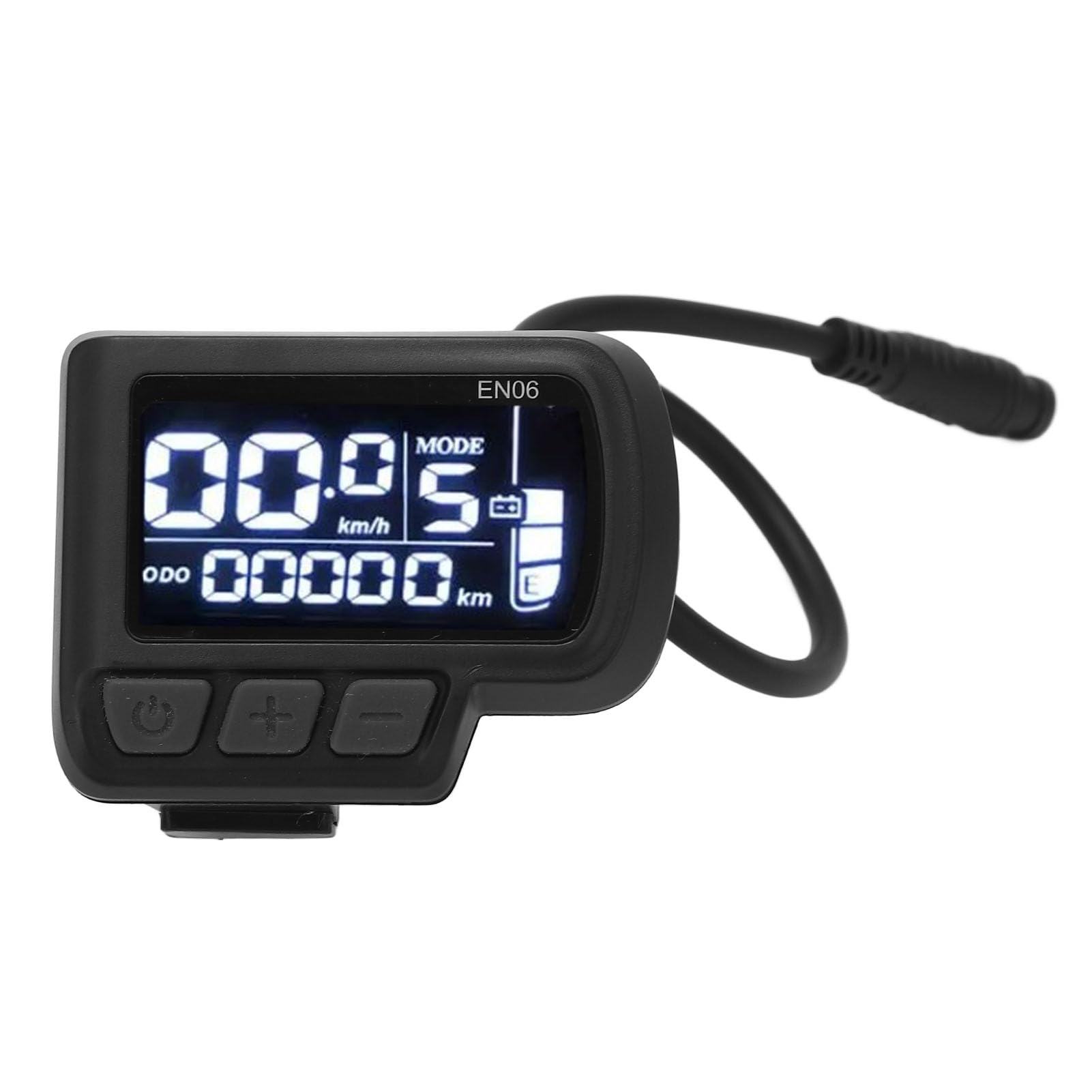 tomvorks EN06 LCD Bike Display Speedmeter Light Connector Wire Electric Meter 22.2mm Handlebar