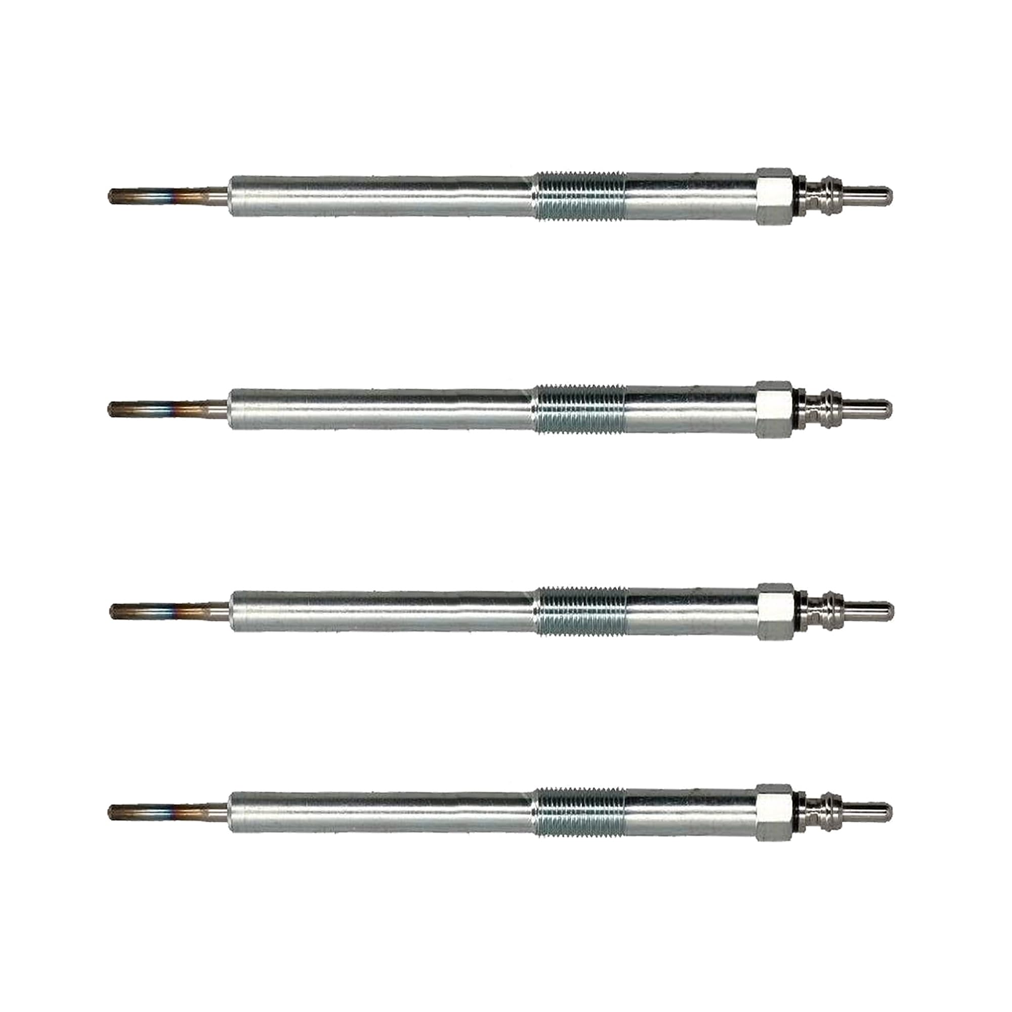 (Lot de 4) Bougie de Préchauffage compatible pour CLASSE C VITO PATHFINDER III X-TRAIL III VIVARO B ESPACE IV V LAGUNA III MASTER III SCENIC IV TRAFIC II III 1.6 2.0 2.3 2.5 dCi - 110651492R 4406338