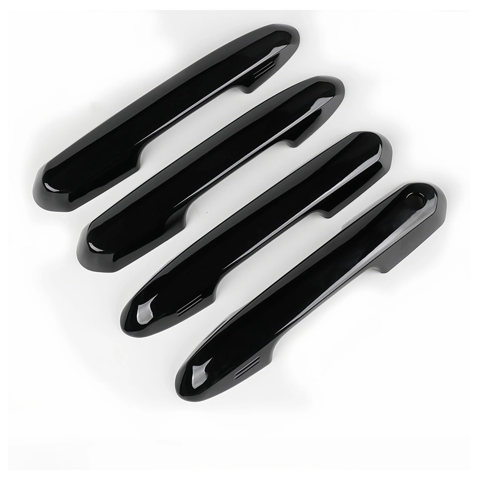 SAUANMNKTP Exterior Door Handle for Car for Toyota for Highlander 2022 2023 2024 Car Door Handle Cover(Black)