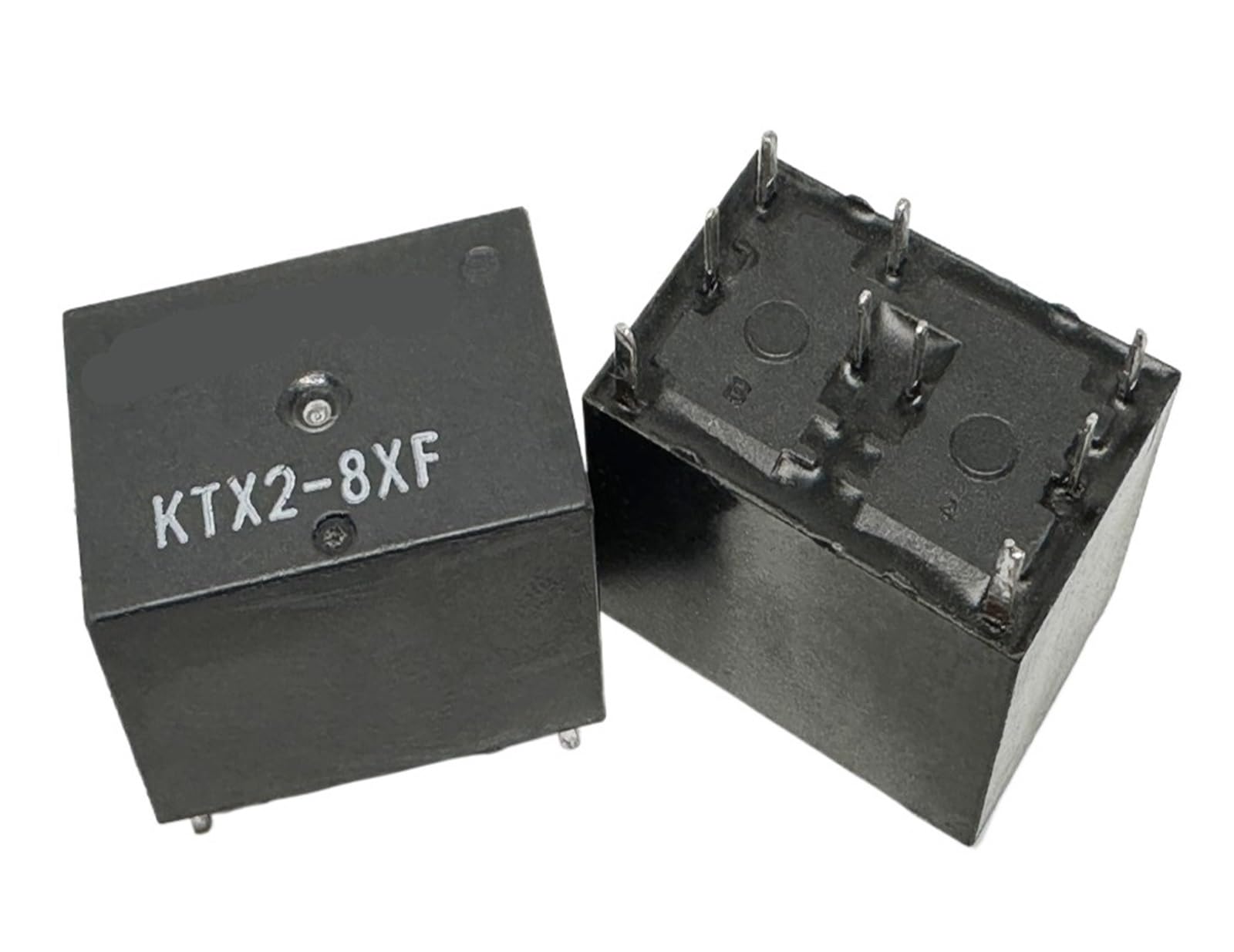 Relé KTX2-8XFZ componente electromecánico 9 pines interruptor para circuito 2