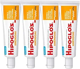 Kit 4 Cremes Preventivo Contra Assaduras Hipoglós Amêndoas