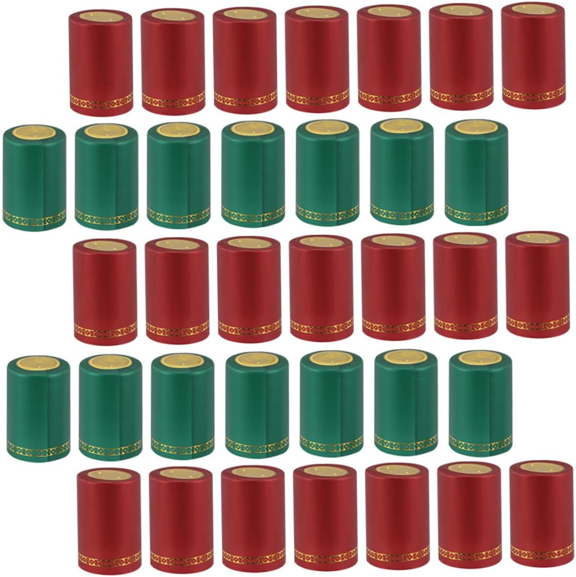 Wine Shrink Caps 200pcs PVC for Sealing Wine Bottles Xmas