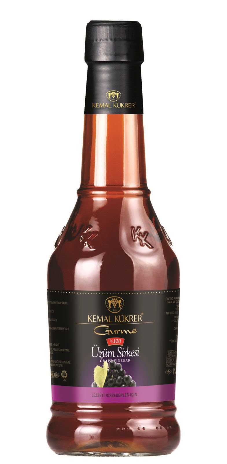 Kemal Kükrer Gurme Üzüm Sirkesi 500 ml
