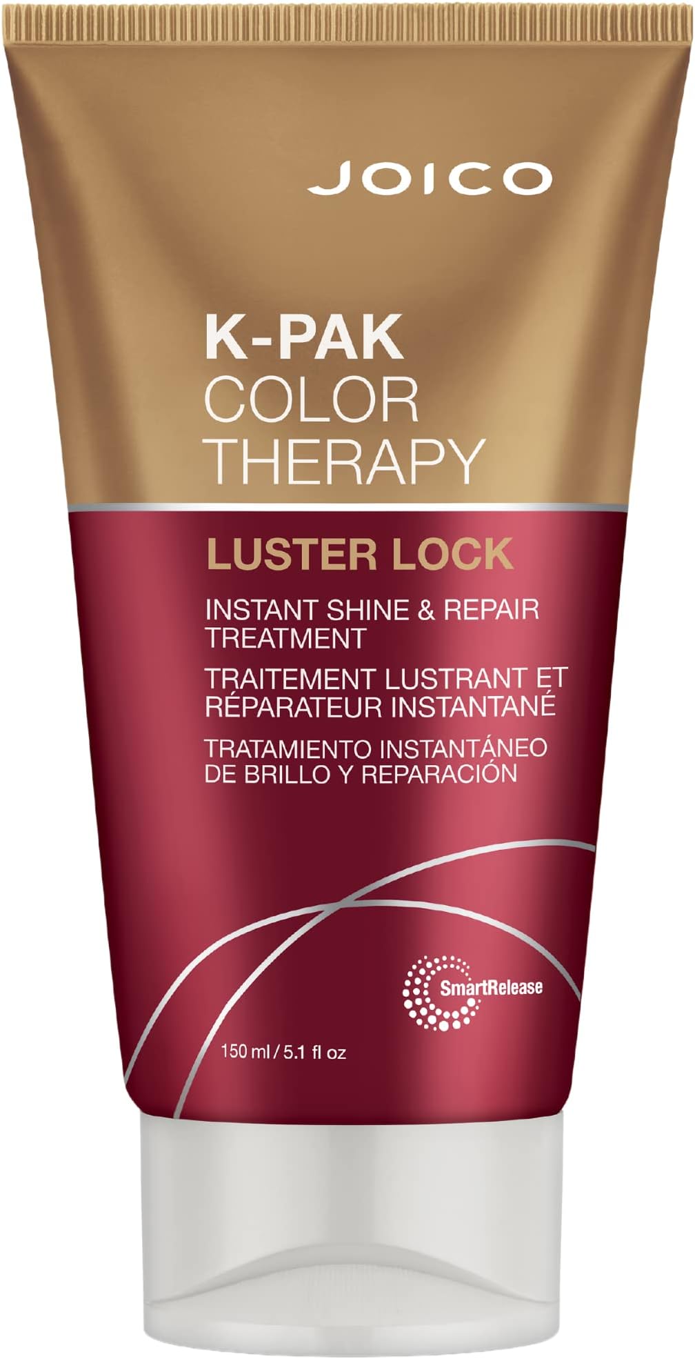 Joico K-PAK Color Therapy Luster Lock Instant Shine & Repair Treatment | For Color-Treated Hair | Boost Color Vibrancy | Repair Breakage | With Keratin & Argan Oil