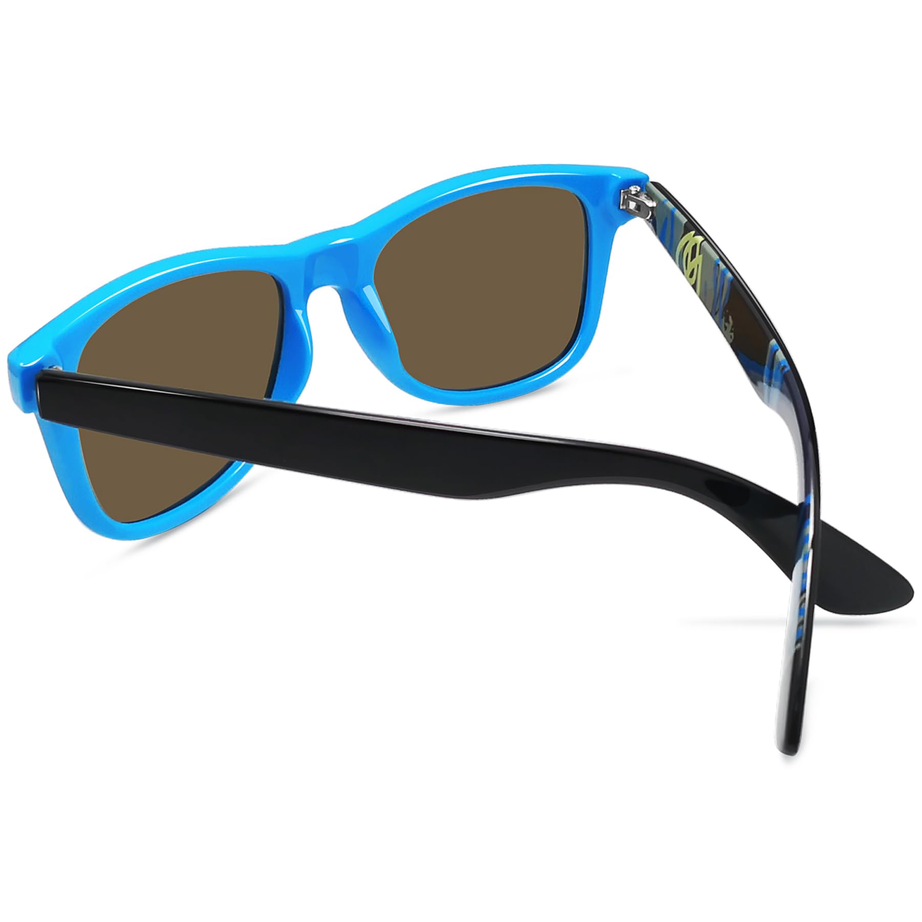 Joopin Occhiali da Sole Uomo Donna Polarizzati Classici Quadrati UV400 Protezione per Guida Pesca Guidare Golf Retrò Anni 80 Design Sunglasses