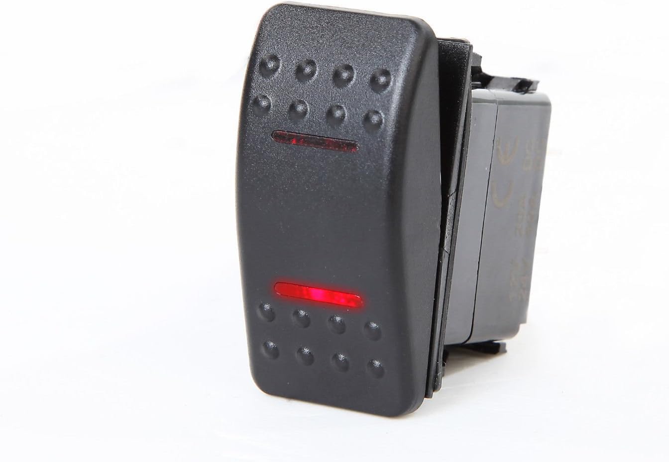 5 PCS Marine Boat Trailer Rocker Switch ON-Off-ON SPDT 4 PIN 2 RED LED RV : Sports & Outdoors