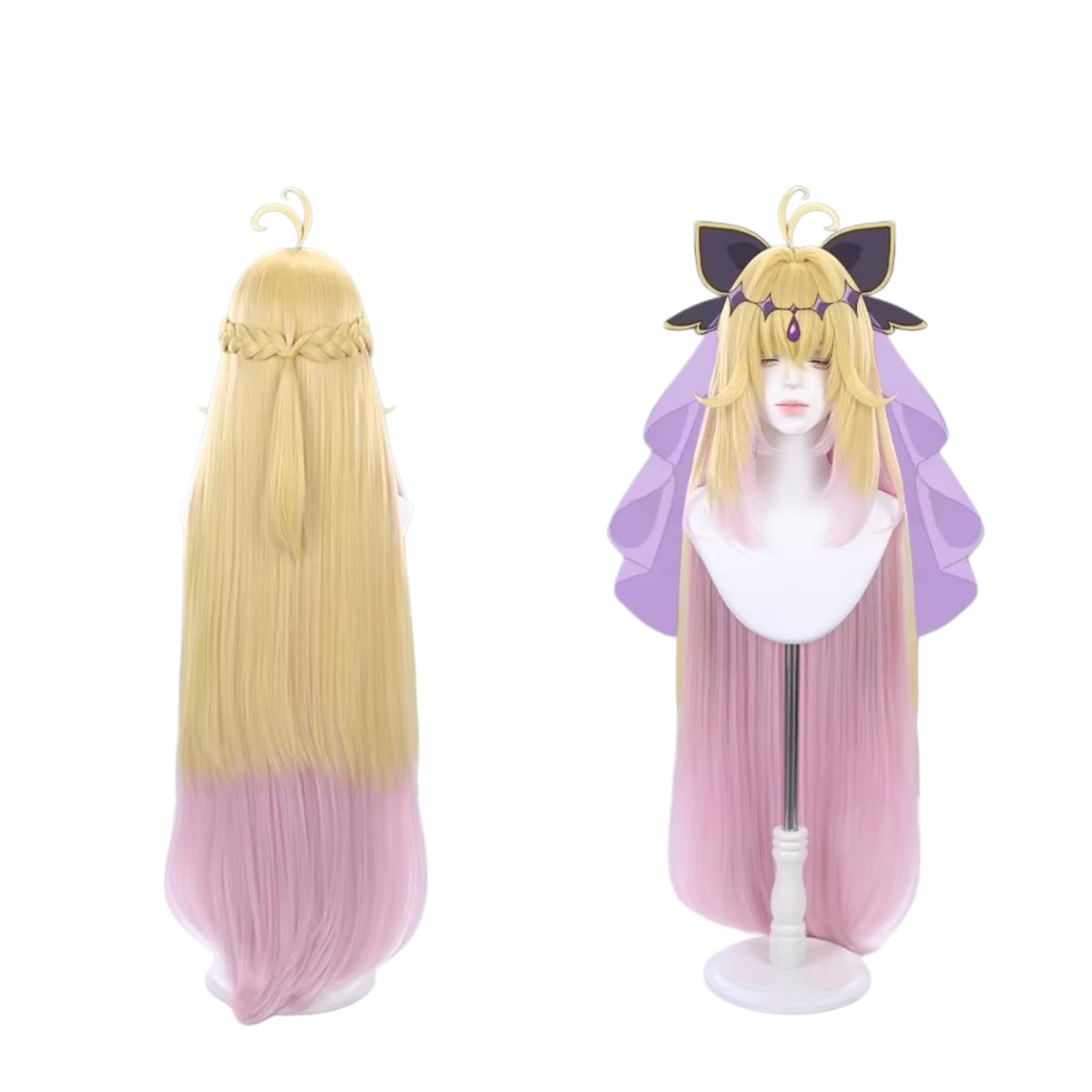 キュアアルカナシャドウ風　ウィッグ　コスプレ　中華ウィッグ風セット Amazon.co.jp: [FUREETAE] M 名探偵プリキュア！森亜るるか／キュア