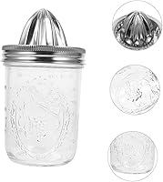 Vista 4 de Exprimidor manual de acero inoxidable, exprimidor de mano, exprimidor de cítricos, fácil de limpiar para la familia