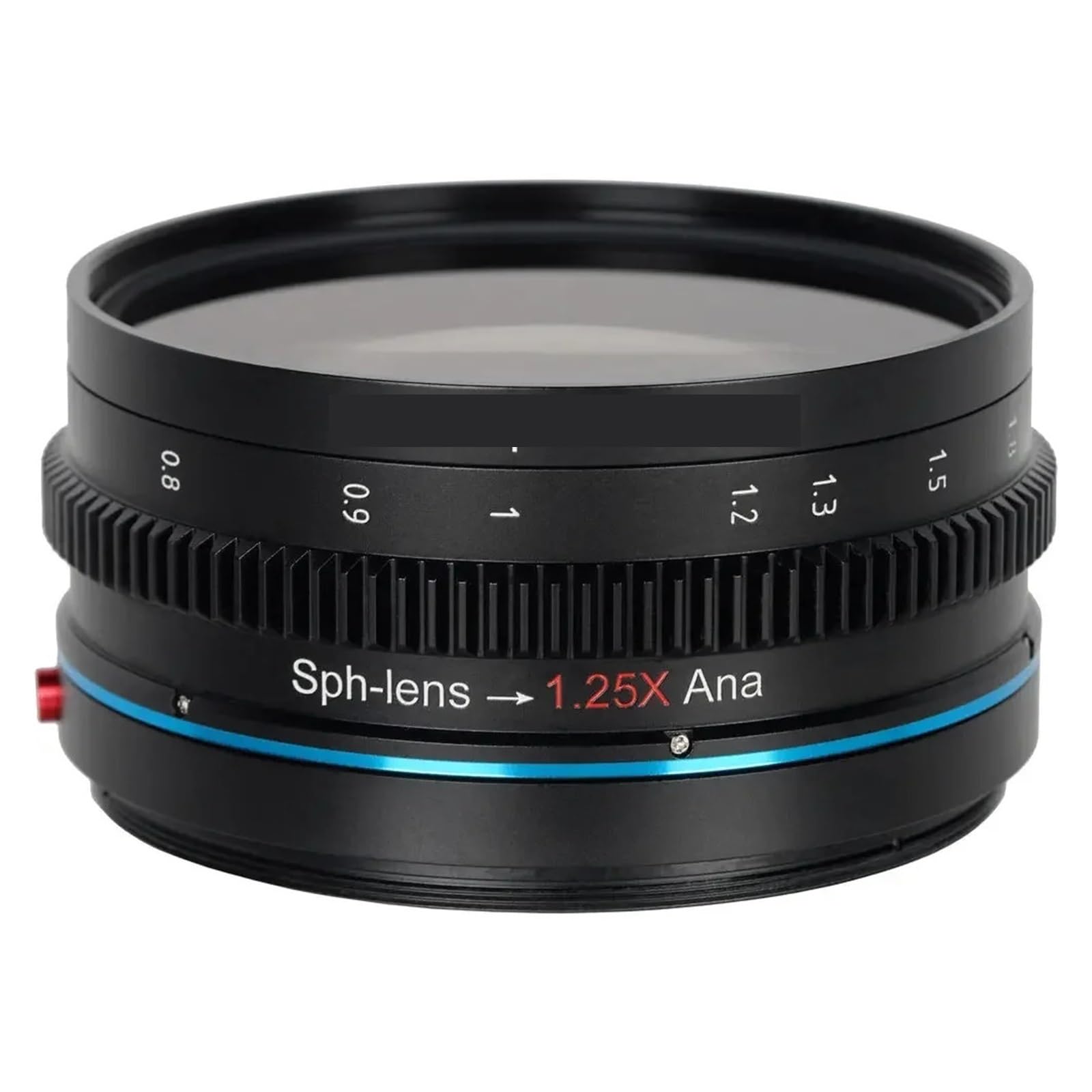 1,25-facher anamorphotischer Squeeze-Adapter for Objektive mit einem Frontdurchmesser von bis zu 85 mm und einem 82-mm-Gewinde
