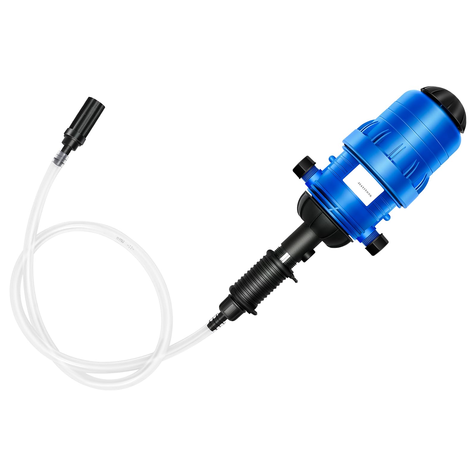 Iniettore fertilizzante per irrigazione a goccia – Pompa dosatrice ad acqua (0,4%-4% regolabile), portata 20L/H-2500L/H, distributore automatico di fertilizzante per giardino, idroponica e allevamento