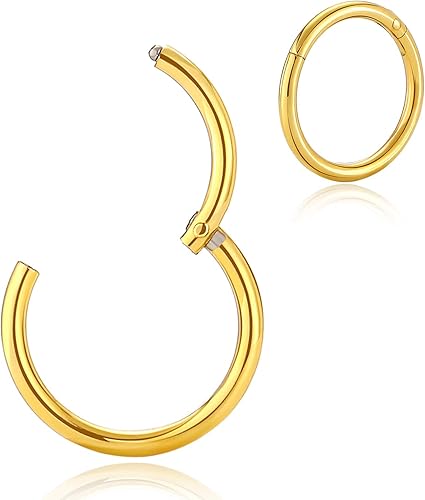 Amazon 低刺激性ノーズリング g 18g 316l サージカルスチール ピアス ヘリックス リップリング 軟骨 トラガス コンク ルック トリプルエンドレス スナッグフープ 16g 14g ボディピアス アレット パラ ラ ナリズ ゴールド ボディピアス 通販
