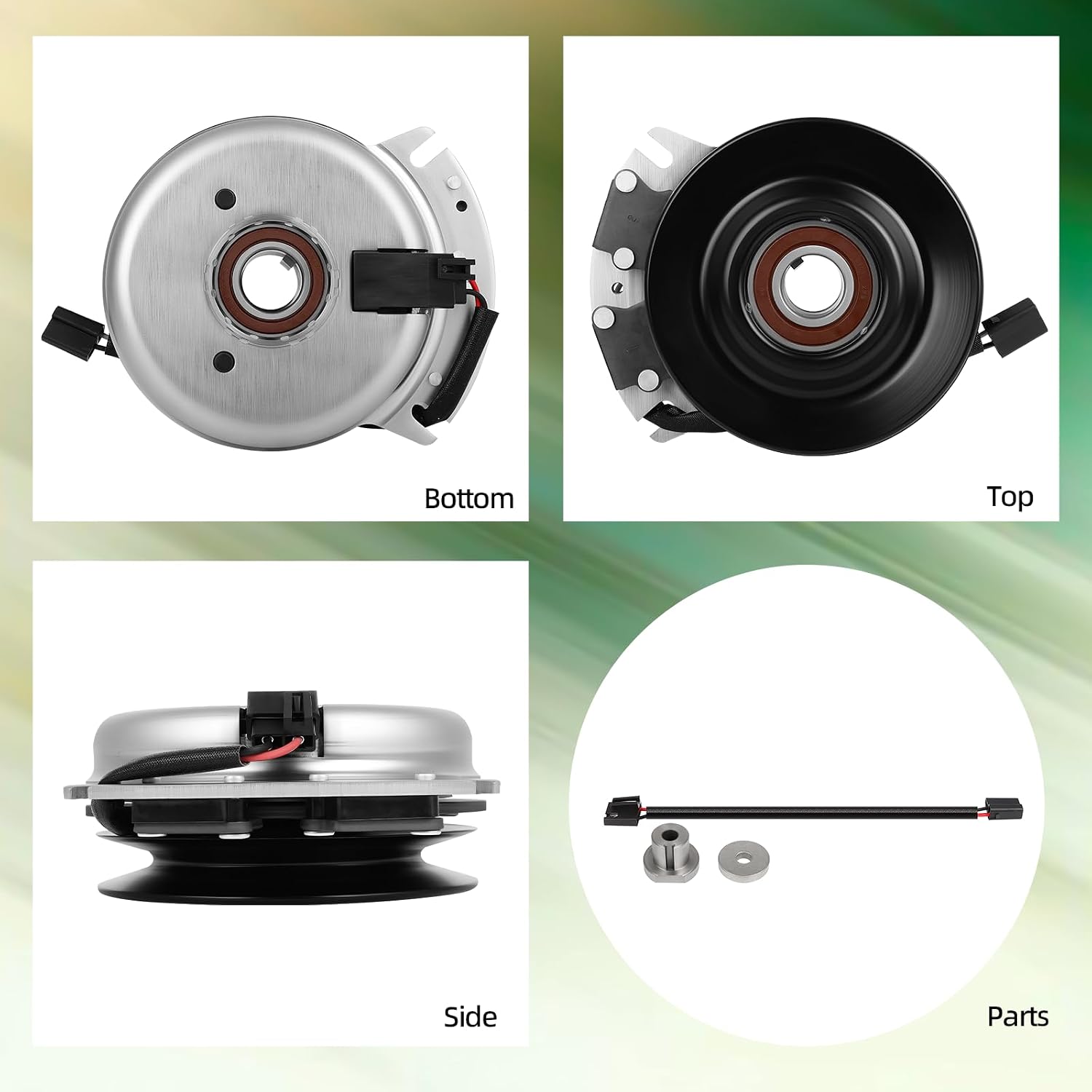 Electric PTO Clutch Compatible with John Deere 737 757 777 797 M653 M655 Ztrak Replacement Part Number 5218-91 5218-65 TCA12522