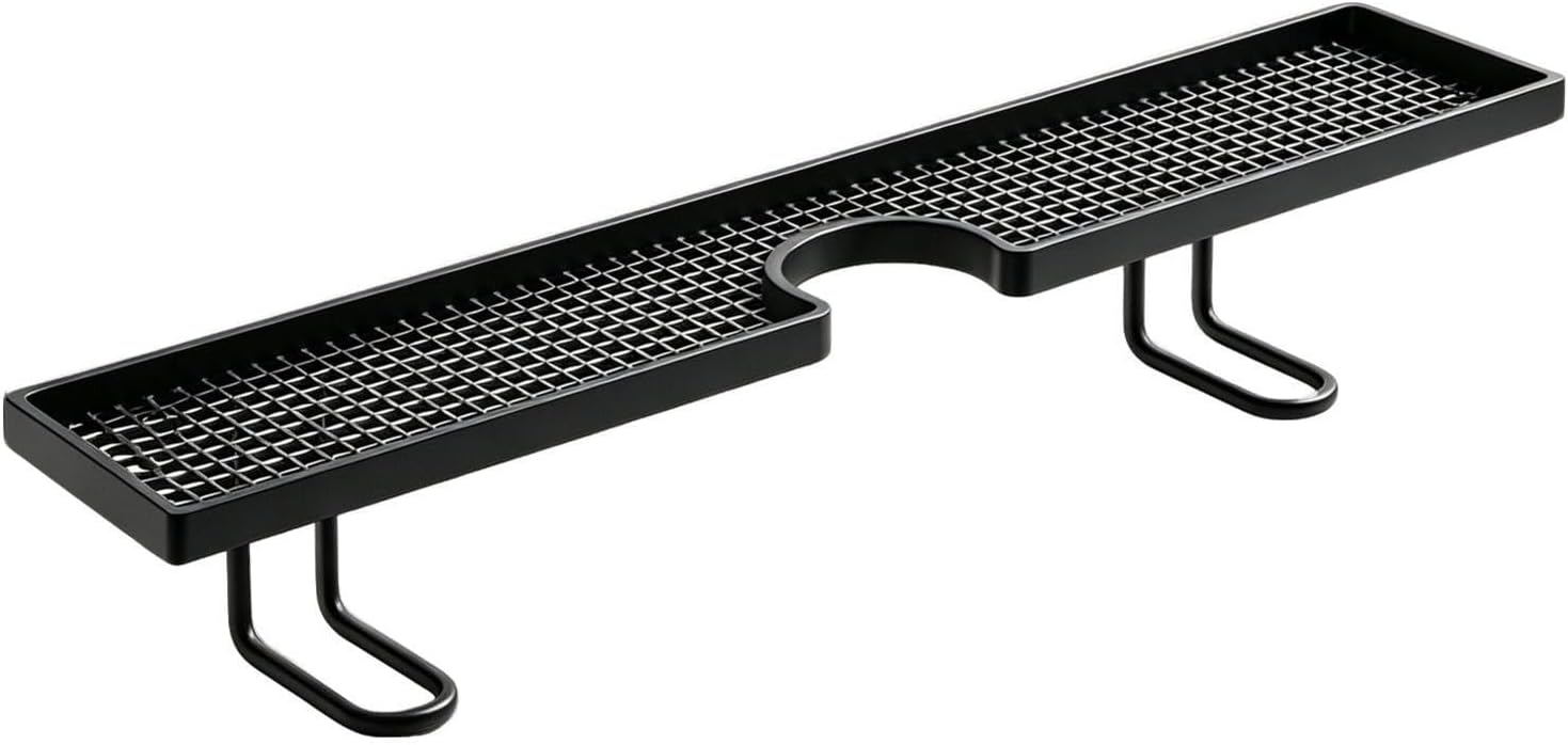No-Drilling Floating Bathroom Organizer - Easy Drainage Container Accessory